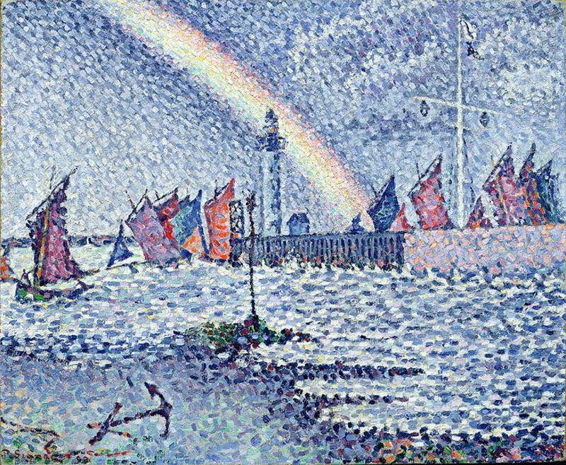 Paul Signac Entrance to the Port of Honfleur china oil painting image